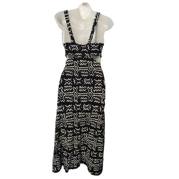 Tribal print summer dress with cut outs - Picture 4 of 11